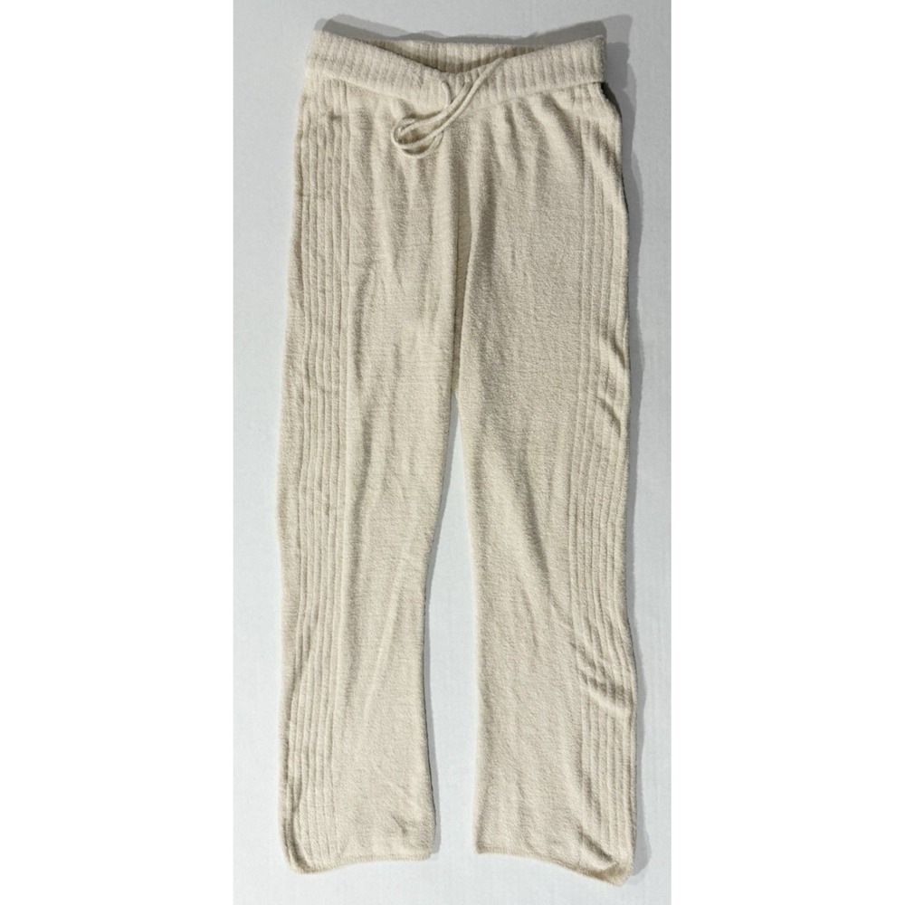 Spiritual Gangster  Pants Womens S Serenity Loungewear Cream Cozy Soft Comfort - Picture 3 of 10